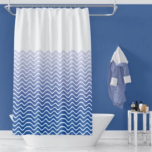 Banyo Perdesi 1X100X200 Tek Kanat Duş Perdesi Halka Hediyeli Duşakabin Perdesi 1870