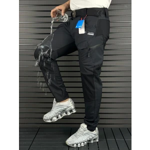 Taktikal Outdoor Kargocep Cargocep Içipolarlı 7cepli Softjel Sıvı ve Rüzgar Geçirmez Kışlık Pantolon