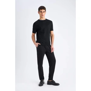 Jogger Pantolon Esnek Basic Düz Beli Bağcıklı Cepli Düz Paça C6022AX25SP