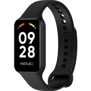 Xiaomi Redmi Smart Band 2 / Smart Band 8 Active Uyumlu Kordon Silikon Terletmez Yüksek Kalite Flexible Bileklik Kayış