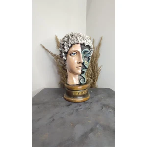 Hermes Büst Polyester Dekoratif Obje