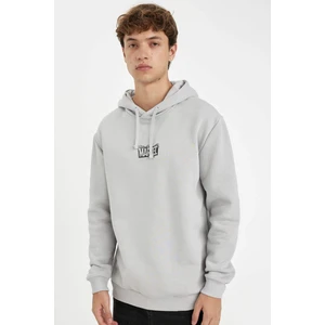 Marvel Logo Only Regular Fit Kapüşonlu Sweatshirt C6513AX24AU