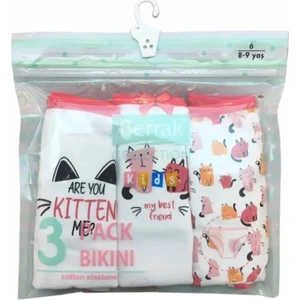 6865 Kız Çocuk 3'lü Bikini