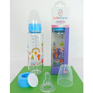 Life Care Cam Biberon 250ML Mavi