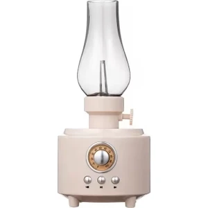 Nostaljik Retro Gaz Lambası Taşınabilir Bluetooth Hoparlör Çok Renkli USB Fm Radyo Aux Girişi