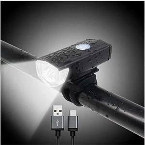 Modlu Su Geçirmez LED Bisiklet Scooter Ön Far Lamba Işık Bisiklet Scooter Farı USB Şarjlı