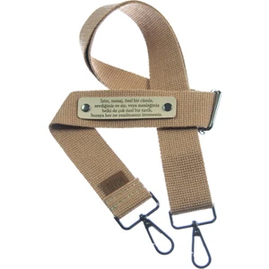 Açık Kahve Renk, Şık Giyinenler Özel Stil Sahipleri Için Kişiye Özel Hediye, 140 cm Omuz Askısı