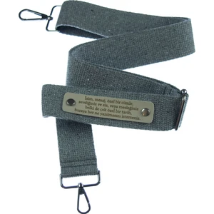 Gri Renk, Unisex Bilgisayar Teknisyenleri Için Kişiselleştirilebilir Çanta Kayışı, 120 cm Size Özel