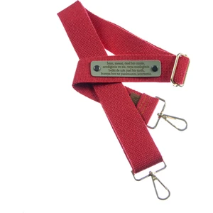 Kırmızı Renk, Kişiye Özel Insan Kaynakları Yöneticileri Için Şık Çanta Askısı Tasarımı, 160 cm