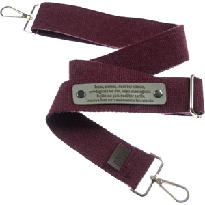 Bordo Renk, Içerik Üreticileri Için Kişiselleştirilebilir, Şık ve Fonksiyonel 160 cm Çanta Askısı