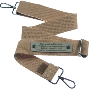 Açık Kahve Renk, Kişisel Seçimlerinizi Yansıtan Isme Özel Çanta Omuz KAYIŞI,120 cm Özel Tasarım