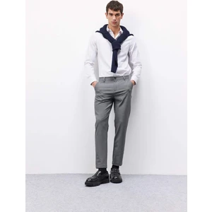 Pantolon Tailored Fit Basic Düz Paça Her Yöne Esneyen Cepli C7508AX24AU