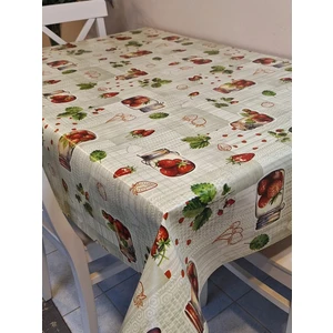 Elyaflı Pvc Muşamba - Desenli Silinebilir Masa Örtüsü