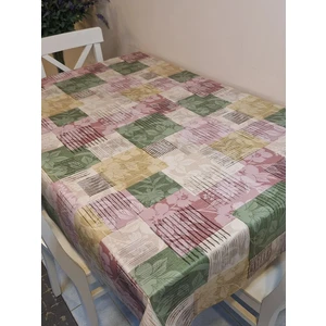 Elyaflı Pvc Muşamba - Desenli Silinebilir Masa Örtüsü