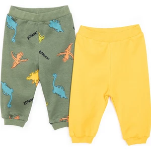 Hellobaby Basic Erkek Hayvan Desenli 2li Patiksiz Alt Erkek Bebek