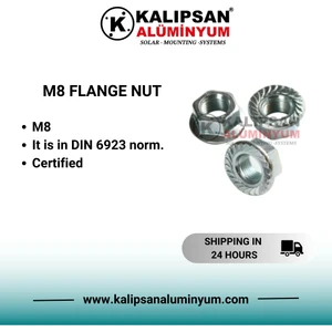 M8 Flaşlı Somun 200 Adet