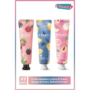 Raspberry Wine,mango,şeftali El Kremi Seti