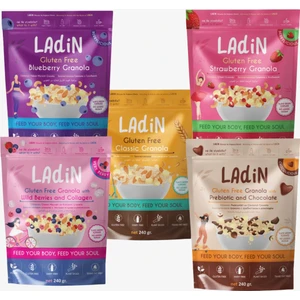 Ladin Organics Ladin Glütensiz Granola Tanışma Seti (240 Gr*5)