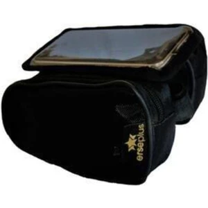 Bisiklet Heybe Çantası Kadro Üstü 6 Inç Telefon Hazneli | Hmr Bike | Siyah-Siyah