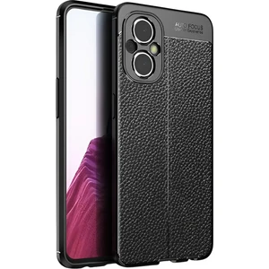 Realme 12 Lite Kılıf Deri Görünümlü Leke Yapmaz Silikon Kamera Korumalı Kapak