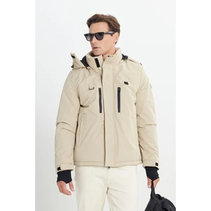 Standart Fit Normal Kesim Kapüşonlu Mont