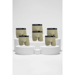 Franco Renzo 6'lı Kutulu Lüx Pamuklu ve Likralı Boxer