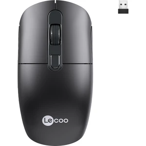M2001 Kablosuz 1600DPI 4 Tuşlu Sessiz PC, Mac, Dizüstü Bilgisayar için, USB Mini Alıcı ile Optik Mouse Siyah