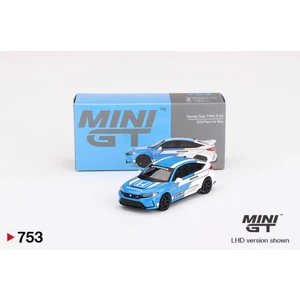 Mini GT 1/64 Honda Civic Type R 2023 Pace Car Blue