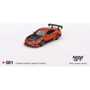 Mini GT: 1/64 Nissan Silvia S15 D-MAX Metallic Orange