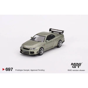 Mini GT: 1/64 Nissan Skyline GT-R (R34) Tommykaira R-z Millenium Jade