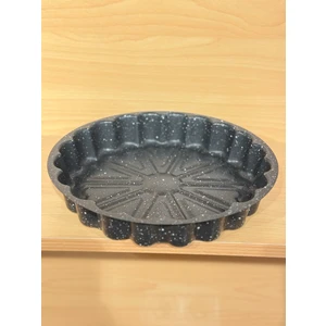 SİHİRLİ AYAKLAR Siyah Desenli Baskılı Kek Kalıbı 28 cm