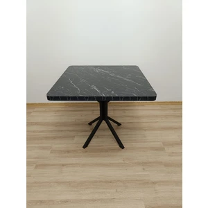 Evko Mobilya Masa, Kare Masa, Ahşap Masa, Mutfak Yemek Masası, Balkon Masası, Metal Ayaklı Masa, 80 cm