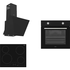 Black Star Elektrikli 3 Lü Ankastre Set 78 ( Af 4661 Ys - Ao 6330 S - Ad 63340 S )