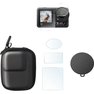 Dji Osmo Action 4 ve 3 Aksesuar Seti (5 Parça , Çanta , 2 Ekran , 1 Lens Koruyucu , Lens Kapağı)