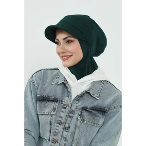 Aisha's Design Çıkarılabilir Siperlikli Bone,türban,b-82