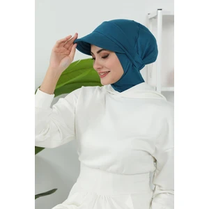 Aisha's Design Çıkarılabilir Siperlikli Bone,türban,b-82