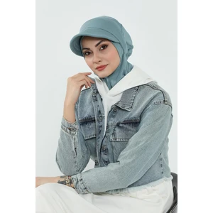 Aisha's Design Çıkarılabilir Siperlikli Bone,türban,b-82
