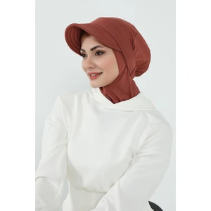 Aisha's Design Çıkarılabilir Siperlikli Bone,türban,b-82