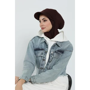 Aisha's Design Çıkarılabilir Siperlikli Bone,türban,b-82