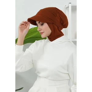 Aisha's Design Çıkarılabilir Siperlikli Bone,türban,b-82