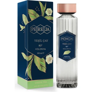 Yeşil Çay Kolonyası 250 ml Cam Şişe