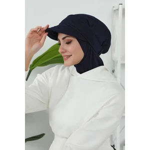 Aisha's Design Çıkarılabilir Siperlikli Bone,türban,b-82