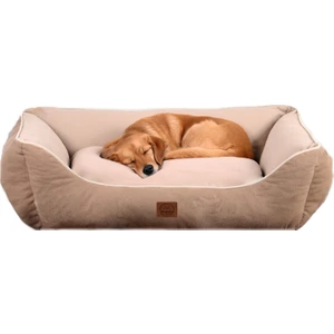 Jungolica Pet Products Lucy, Çift Taraflı Minderli, Ultra Yumuşak, Kaydırmaz Tabanlı, Yıkanabilir Kedi ve Köpek Yatağı