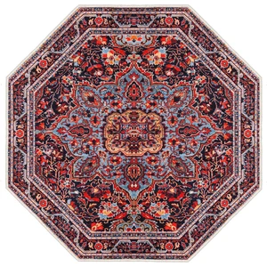 Dekoratif Özel Tasarım Yıkanabilir,ince, Kaymaz Tabanlı, Modern Halı KECE-FR51