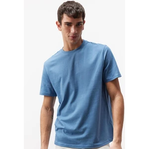 %100 Pamuk New Regular Fit Bisiklet Yaka Basic Düz Kısa Kollu Tişört V7699AZ25SP