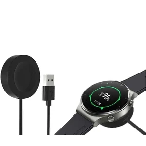 Huawei Watch Gt4 Şarj Gt4 Pro Uygun Akıllı Saat Şarj Cihazı Aleti Orjinal Gibi Manyetik Şarj Aleti (Siyah)