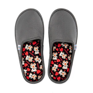 Amore Kadın Ev Terliği Gri 36/41 EE0242