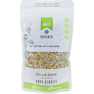 Organik Karışık Sebzeli Tam Buğday Arpa Şehriye 250 Gr +8 Ay