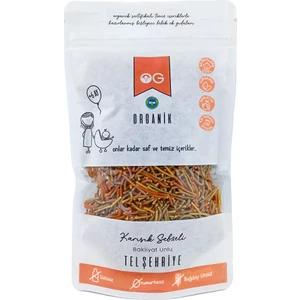 Organik Karışık Sebzeli Bakliyat Unlu Tel Şehriye 180 Gr +8 Ay