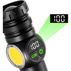9 Mod Şarjlı Kamp Lambası El Feneri WT-704